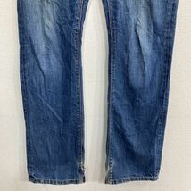 TOMMY HILFIGER デニムパンツ W34 トミーヒルフィガー インディゴ 古着卸 アメリカ仕入 2304-2036_画像3