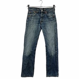 Levi's 501 デニムパンツ W28 ボタンフライ インディゴ 古着卸 アメリカ仕入 2304-2057