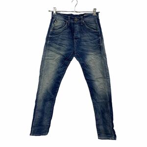 JACK JONES デニムパンツ W29 ブルー スキニー ストレッチ 古着卸 アメリカ仕入 2305-82