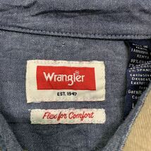 Wrangler ワーク シャツ L ベージュ ラングラー 古着卸 アメリカ仕入 a505-5101_画像7