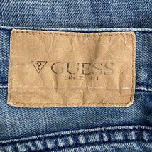 GUESS デニムパンツ W32 ゲス インディゴ 古着卸 アメリカ仕入 2305-213_画像7