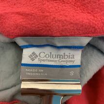 Columbia フリース ジャケット S ピンク シルバー コロンビア アウトドア ウィメンズ 冬 古着卸 アメリカ仕入 a505-5260_画像7