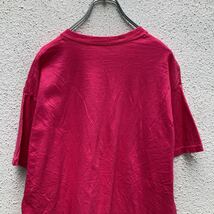 半袖 プリント Tシャツ XL～ ピンク ブラック ヤシの木 シルエット ビッグサイズ 古着卸 アメリカ仕入 a505-5426_画像5