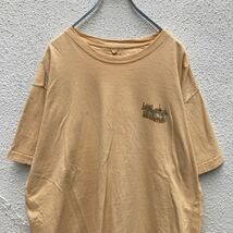 COVINGTON 半袖 プリント Tシャツ XL くすみカラー イエロー ビーチ ビッグサイズ 古着卸 アメリカ仕入 a505-5322_画像2