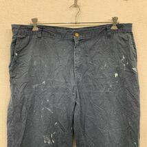 Dickies ワーク・ペインターパンツ W40 ディッキーズ ネイビー ビッグサイズ ロゴ 古着卸 アメリカ仕入 2305-378_画像2