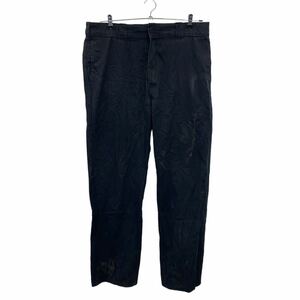 Dickies ワーク・ペインターパンツ W38 ディッキーズ ビッグサイズ ブラック 古着卸 アメリカ仕入 2305-459