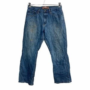 Lee デニムパンツ W32 リー ブーツカット ブルー 古着卸 アメリカ仕入 2305-574