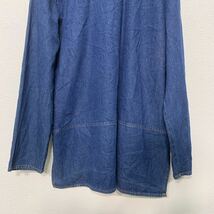 ELISABETH デニムシャツ 12P XLサイズ ウィメンズ シャツジャケット USA製 古着卸 アメリカ仕入れ a404-5453_画像7