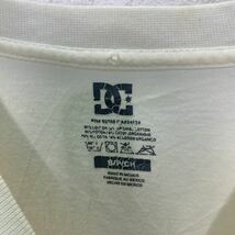 DC 半袖 プリントTシャツ Sサイズ ディーシー スケボー柄 白 ホワイト 古着卸 アメリカ仕入れ a406-5148_画像8