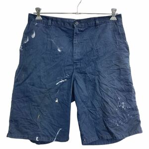 Dickies ワークショートパンツ W35 ディッキーズ ネイビー 古着卸 アメリカ仕入 2305-1048