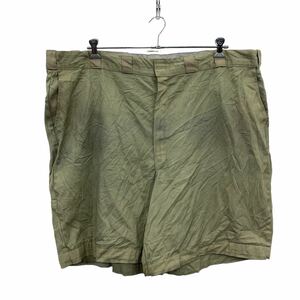 Dickies ワークショートパンツ W48 ディッキーズ ベージュ ビッグサイズ ハーフパンツ 古着卸 アメリカ仕入 2305-1100