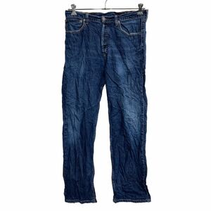 Levi's デニムパンツ W34 リーバイス ボタンフライ インディゴ 古着卸 アメリカ仕入 2305-1136