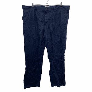 DOCKERS チノパン W42 ドッカーズ ビッグサイズ 2タック ネイビー 古着卸 アメリカ仕入 2305-1216