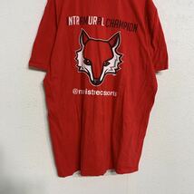 NIKE 半袖 プリント Tシャツ L レッド ナイキ スポーツ Red Foxes MARIST 古着卸 アメリカ仕入れ a407-6034_画像7