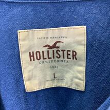 HOLLISTER 半袖ポロシャツ Lサイズ ホリスター 青 ブルー 古着卸 アメリカ仕入れ a407-5733_画像8