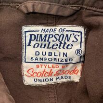 pimpson's ミリタリー ジャケット XL位 ブラウン M-65 ビッグサイズ 古着卸 アメリカ仕入 a505-6220_画像7
