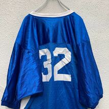TEAMWORK 半袖 ゲームシャツ 2XL ビッグサイズ USA製 スポーツ 青 ブルー 古着卸 アメリカ仕入 a505-6554_画像5