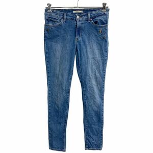 Levi's 711 デニムパンツ W30 リーバイス ウィメンズ スキニー ブルー 古着卸 アメリカ仕入 2305-1817