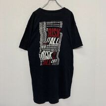 CANVAS 半袖 プリント Tシャツ XL ブラック キャンバス ビックサイズ バックプリント 古着卸 アメリカ仕入 a505-6730_画像4