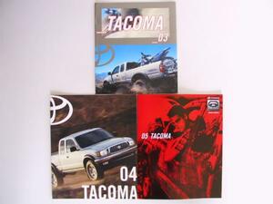 トヨタタコマ　Tacoma　2003-2009年モデルUSAカタログ　