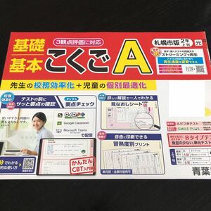 0480 基礎基本こくごA ２年 国語 青葉出版 非売品 小学 ドリル 問題集 テスト用紙 教材 テキスト 解答 家庭学習 計算 漢字 過去問 ワーク 