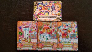 アイカツ★2015 2弾PR★クララキャロル、アクセ４枚セット★