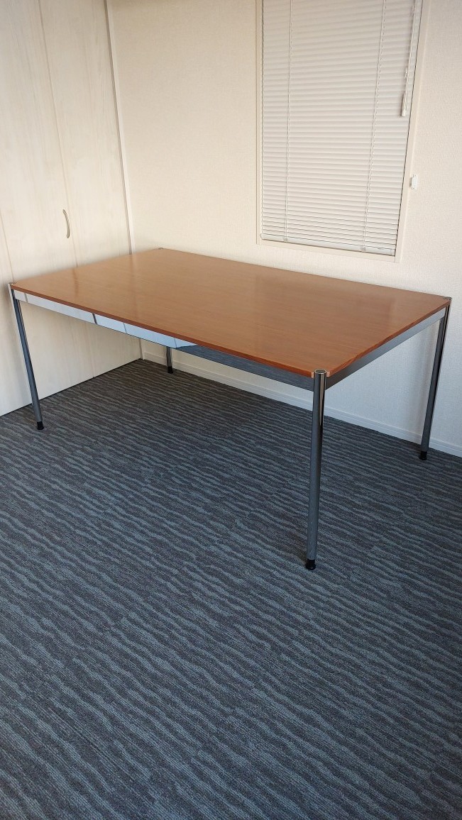 美品○USMハラー○haller○ハラーテーブル○125×75cm○ミーティング