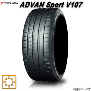 サマータイヤ 新品 ヨコハマ ADVAN Sport V107F アドバンスポーツ 255/35R21インチ 98Y 1本