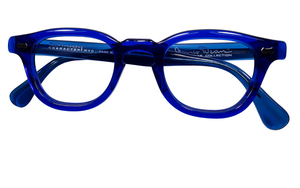 TART OPTICAL と密接な関連性1980sデッド USA製オリジナル SHADY シャディ JAMES DEAN Wダイヤ ARNEL アーネル size42/22 ELECTRIC BLUE