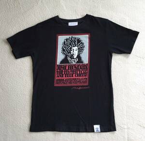 ◆Coolhous studio Jimi Hendrix John van hamersveld Tシャツ ジミヘンドリックス Blue cheer Soft machine検 Rick Griffin