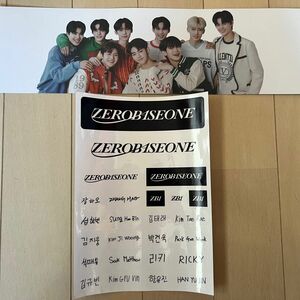 KCON 2023 限定 ゼベワン スローガン ステッカー セット 非売品