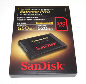 新品 送料無料 SANDISK SSD Extreme Pro 240GB SDSSDXPS-240G-J25 MLC サンディスク エクストリーム プロ 240