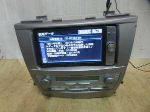 ★V5637/トヨタ純正　NHZN-W61G/55900-33B42　HDDナビ　2011年　地デジフルセグ　Bluetooth内蔵　CD・DVD再生OK　フレーム付き