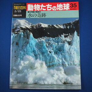 週刊　朝日百科★動物たちの地球　35★生物圏の構造3★水の奇跡★朝日新聞社★中古