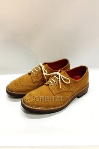 代官山)JUNYA WATANABE CdG MAN Tricker's トリッカーズ スエード フルブローグシューズ Wチップ ライトブラウン サイズ7.5