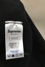 二子玉)Supreme シュプリーム S Logo Hooded Sweatshirt Sロゴフーデットシャツ ブラック 黒 メンズ M_画像7