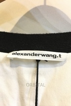 二子玉) alexanderwang.t アレキサンダーワン オーバーサイズレイヤードカーディガン ブラック XS ※袖に傷 4KC1213009_画像7