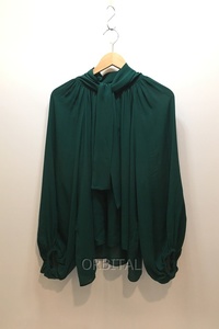 ..) Deuxieme Classe Deuxieme Classe GG silk blouse 21SSbili Gien green lady's 