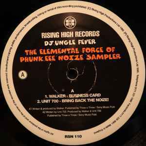 The Elemental Force Of Phunk.eee Noize Sampler　　テクノ名門RisingHighから95年のACIDサンプラー！ビキビキビキビキ