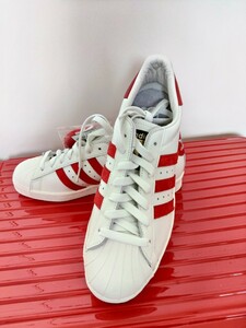 adidas SUPERSTAR80s VINTAGE DX アディダススーパースター・ビンテージ DX 27.0cm 最高傑作 限定　白赤　B35982