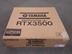 新品 未使用 YAMAHA RTX3500 ヤマハ ギガアクセスVPNルーター 
