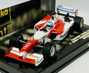 1/43　Panasonic Toyota Racing TF102 / M.SALO 2002 AUSTRALIA GP 