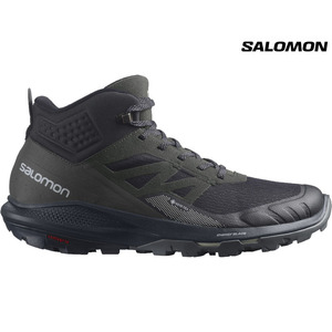  высокий King Gore-Tex [SALOMON Salomon /M's OUTPULSE MID GORE-TEX/L41588800/27.0cm]mtr foot 