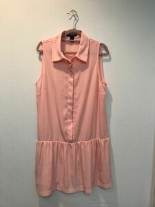 FOREVER21 フォーエバー21 ピンクシャツトップス　S