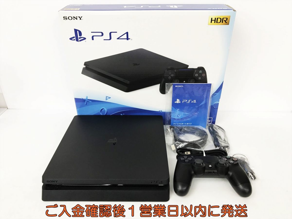 1円】PS4 本体500GB ブラックSONY PlayStation4 CUH-2200A 初期化済