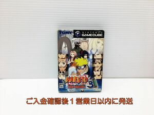 【1円】GC NARUTO-ナルト-激闘忍者大戦!3 ゲームソフト ゲームキューブ 1A0320-003rm/G1