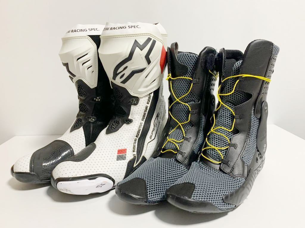 ヤフオク! -「alpinestars supertech r」(靴) (バイクウエア、装備)の