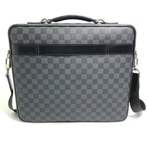 LOUIS VUITTON ルイヴィトン N58030 ダミエ・グラフィット スティーブ カバン 2WAYショルダーバッグ ビジネスバッグメンズ【中古】_画像2