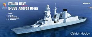 ** out of print goods **TN700023 1/700 Italy navy Andre a*do- rear class ...D-553 resin made set 