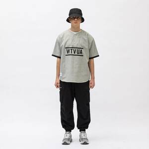 Редкий ★ Новый подлинный [ASH ★ XL] ★ Лига SS Cotton Twill Wtvua League Cotton Twill Регулярное магазин купить двойные краны Limited Wtaps Непосредственная доставка